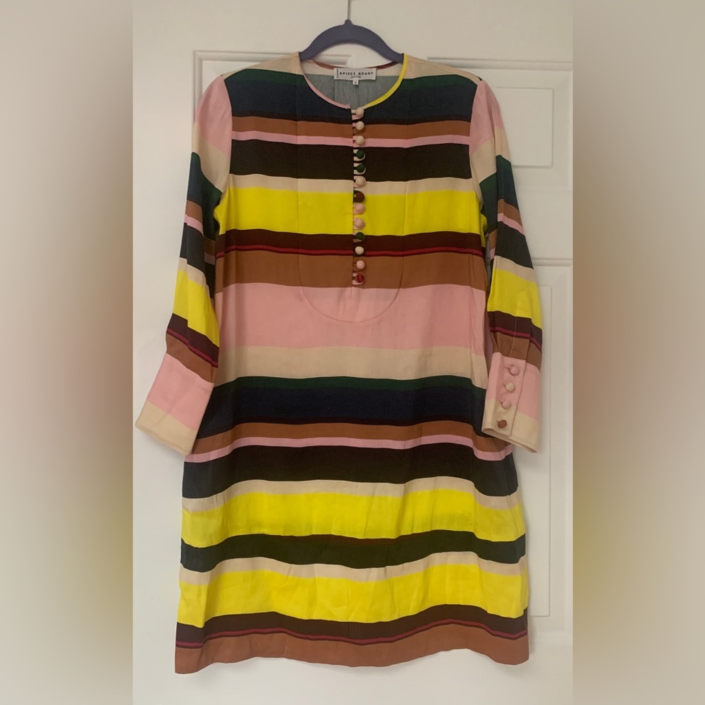 Apiece Apart Striped Dress, Size 0